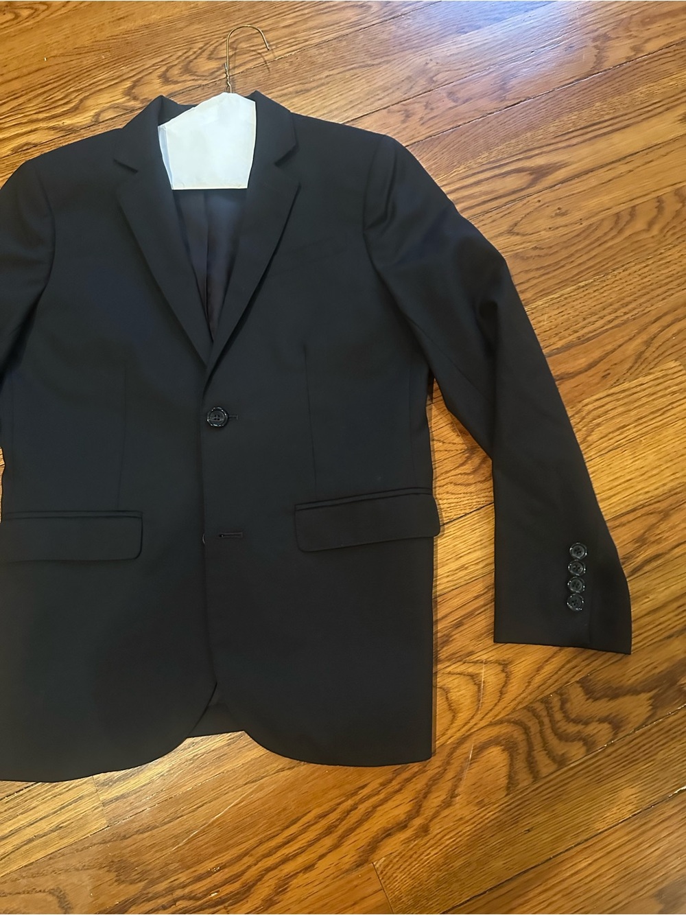 Crewcuts Boys Black Two-Piece Blazer and Trouser Suit Size 14 - Picture 7 of 16